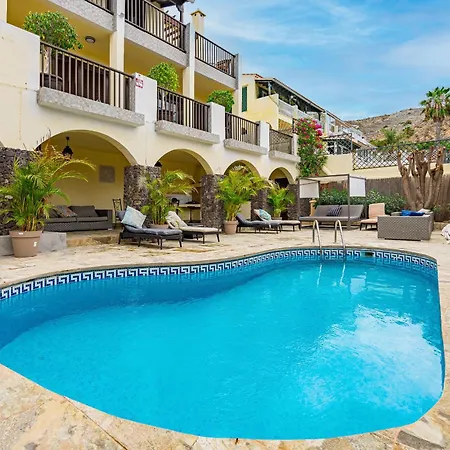 Villa Natali ,luxury 3-levels Large On Tenerife, Ocean View, Private Poo L& Barbecue Area