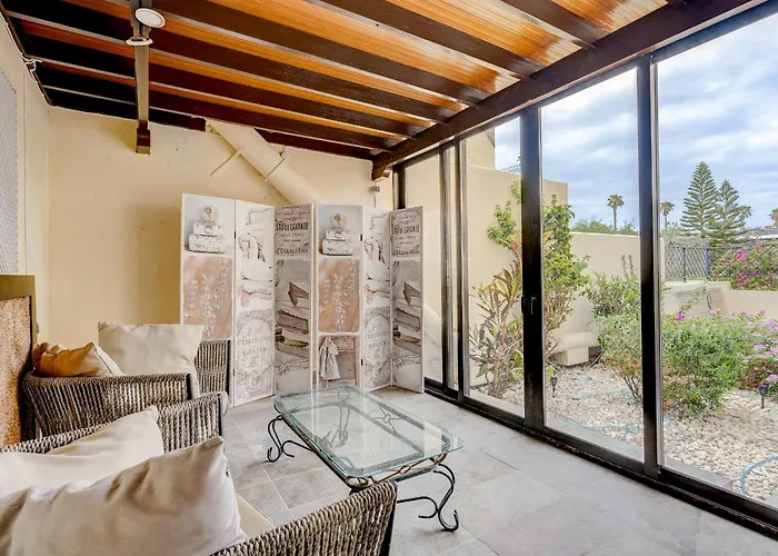 Natali ,luxury 3-levels Large On Tenerife, Ocean View, Private Poo L& Barbecue Area